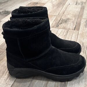 Men’s  Black Suede Merrill Ankle Boots